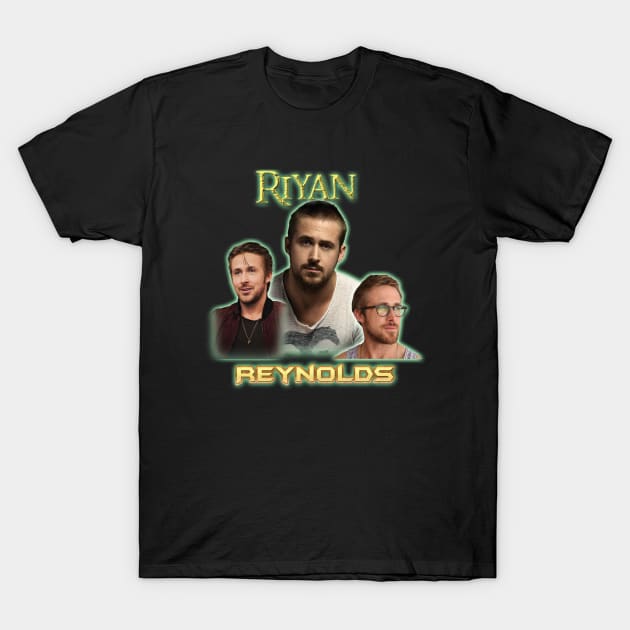 The Two Ryans: Get Your Hands on Our Cursed and Funny T-Shirt Prints Featuring Ryan Reynolds and Ryan Gosling! T-Shirt by Cool Art Clothing